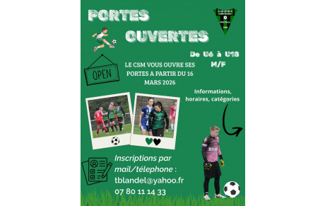 PORTES OUVERTES - CS MONTOIR